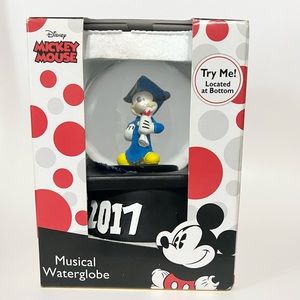 Disney Mickey Mouse Musical snow globe Water Globe Ball 2017 Graduation